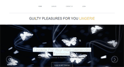 Desktop Screenshot of guiltypleasures4you.com