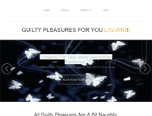 Tablet Screenshot of guiltypleasures4you.com